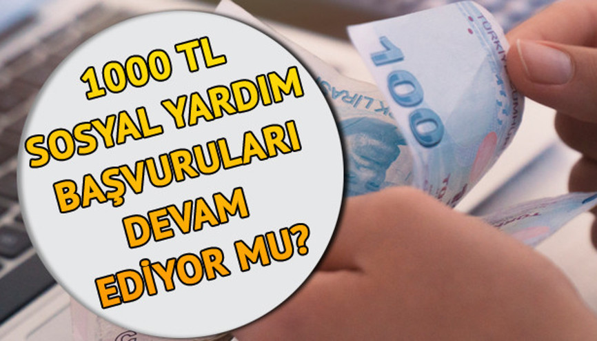 1000 TL sosyal (pandemi) yardımı 3. faz başvuruları için dikkat çeken açıklama E-Devlet sosyal yardım sorgulama ekranı