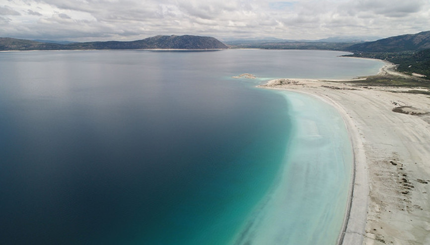 İşte Salda Gölünde son durum Eski görüntüsüne kavuştu