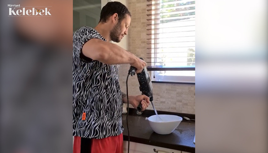 Çağan Atakan Arslandan matkaplı tatlı