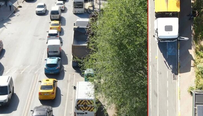 İstanbulda bisiklet yolları işgal altında