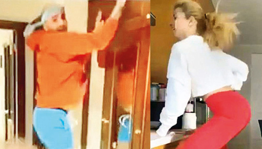 Bartu Küçükçağlayandan Burcu Esmersoy taklidi