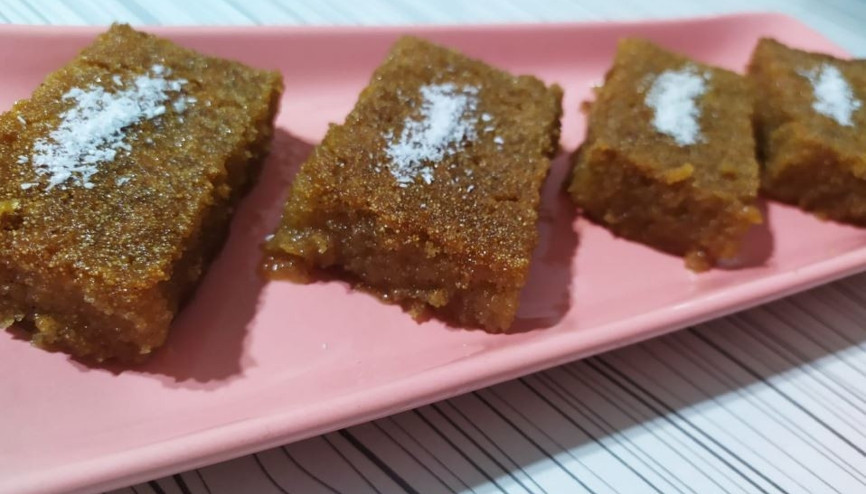Az malzeme ile yağsız, unsuz enfes bir tatlı: Şam tatlısı