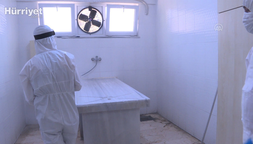 Kovid -19dan ölenlerin cenaze işlemleri dini usullere uygun yapılıyor