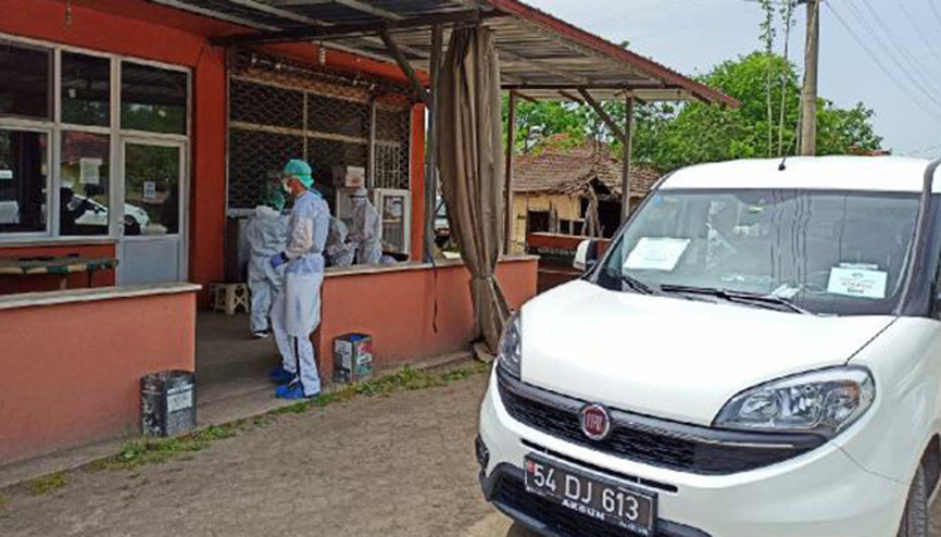 Koronavirüs testi pozitif çıktı, mahalledeki 56 kişi karantinaya alındı