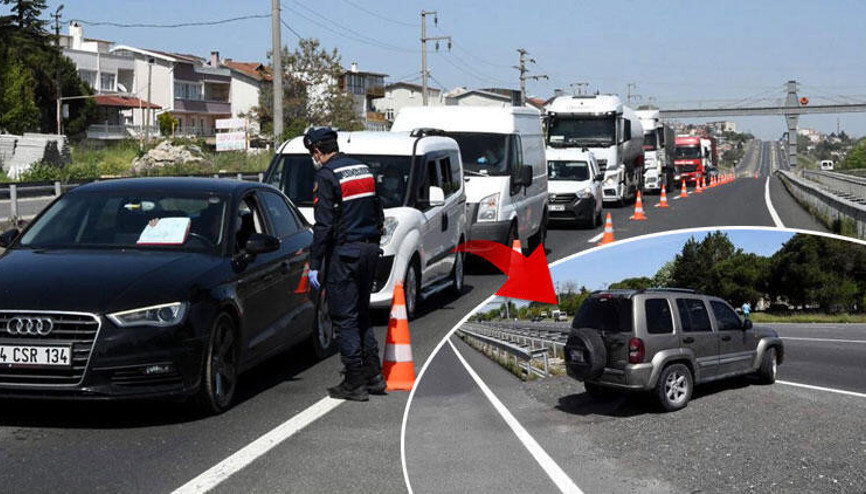 İzin belgesi olmadan Tekirdağa gelmek isteyenler geri çevrildi
