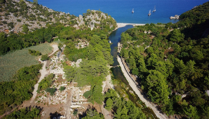 Olimpos Antik Kentinde kazı çalışmaları haziranda başlıyor Olimpos Antik Kentinde kazı çalışmaları haziranda başlıyor