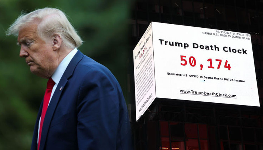 Trumpın ölüm saatini astılar