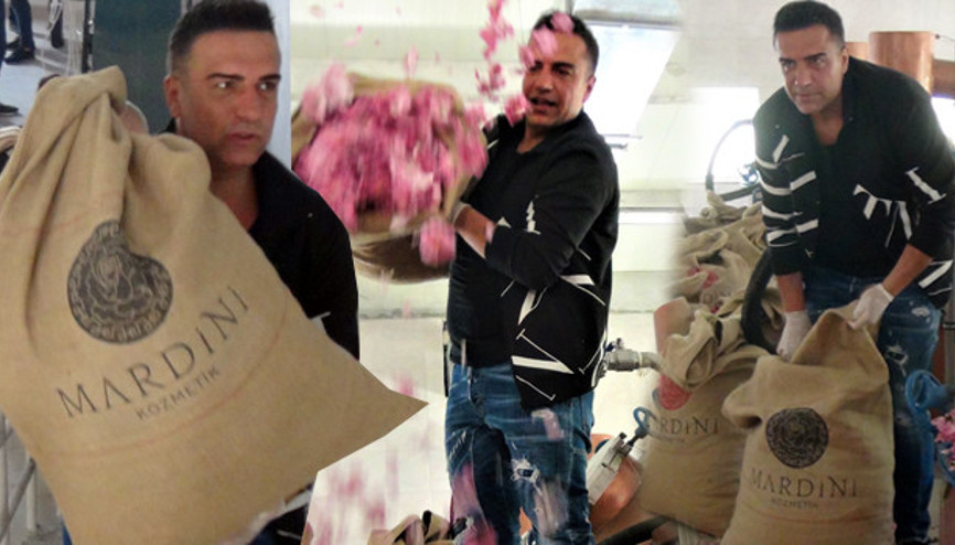 Şarkıcı Berdan Mardini, memleketi Mardin’e gül suyu fabrikası kurdu