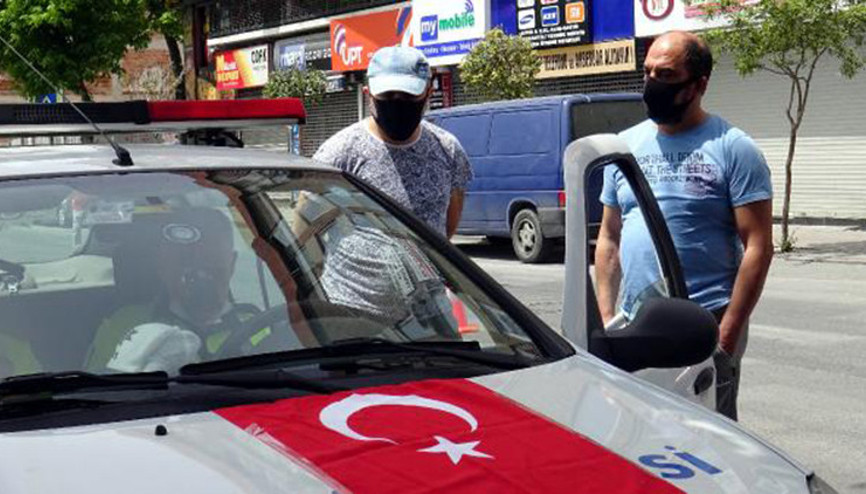 Avcılarda süresi geçmiş ehliyetiyle eczaneye gidiyorum dedi, cezadan kurtulamadı