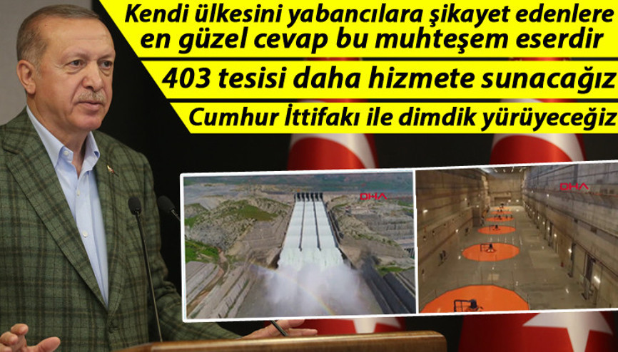 Son dakika... Cumhurbaşkanı Erdoğandan önemli açıklamalar