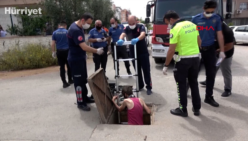 Uyuşturucu almaya gelen gençler karantinada mahsur kaldı