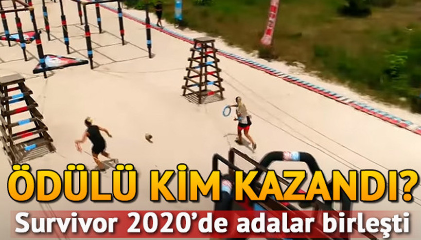 Survivor ödül oyununu kim kazandı Survivor 82. bölümde erzak ödülünü hangi takım aldı Adalar birleşti