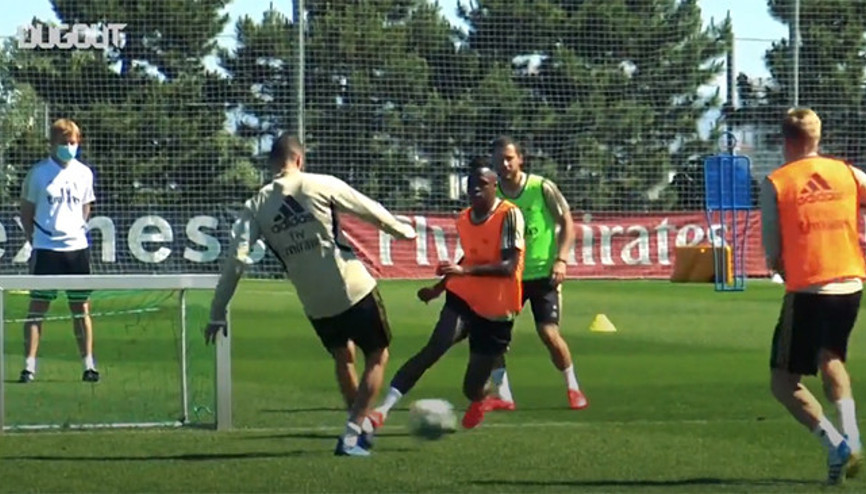 Real Madridde antrenman temposu yükselmeye başladı Real Madridde antrenman temposu yükselmeye başladı