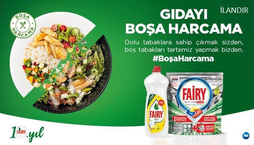 Fairy’den 10. Yıl Çağrısı: Boşa Harcama | Patates Püreli Ragu Fairy’den 10. Yıl Çağrısı: Boşa Harcama | Patates Püreli Ragu