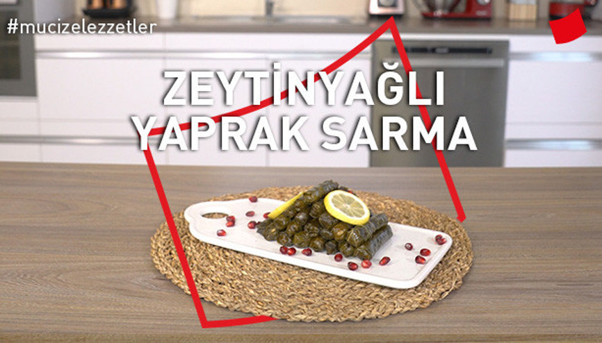 Zeytinyağlı Yaprak Sarma | Mucize Lezzetler