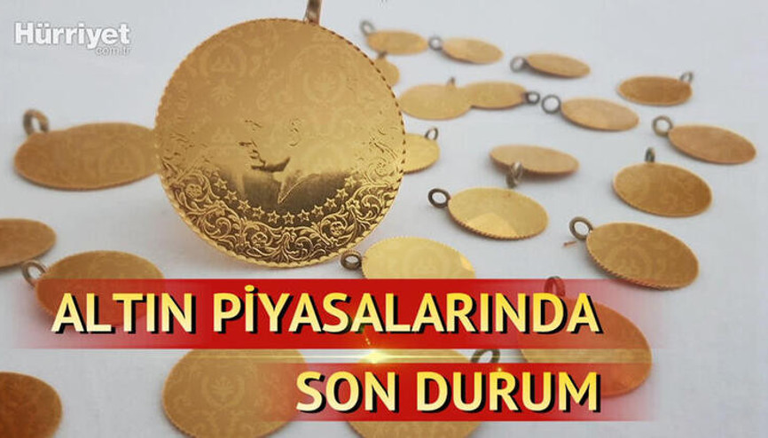 Çeyrek ve gram altın fiyatları ne kadar Altın fiyatları son durum grafik bilgileri
