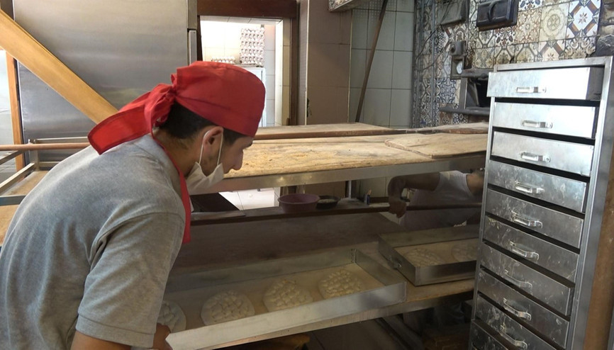 Fırınlarda bayram tatlısı hareketliliği