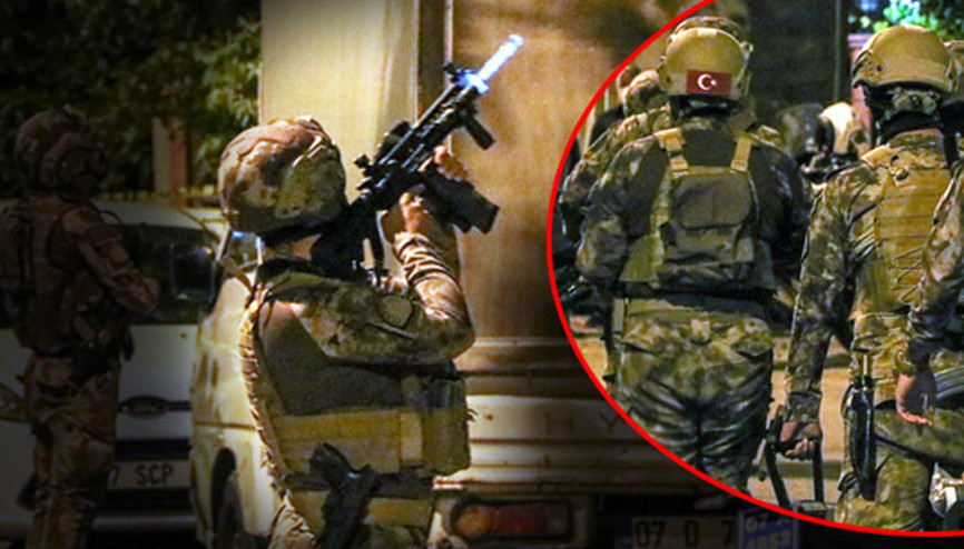 Antalyada gece yarısı korku dolu anlar Özel Harekat sevk edildi...