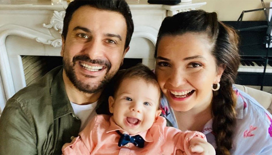 Gökhan Tepe, oğlu Denizhanın yüzünü ilk kez gösterdi