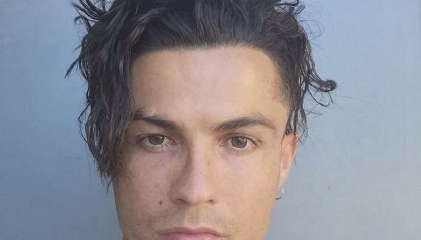 Yıldız futbolcular tanınmaz halde Cristiano Ronaldo...
