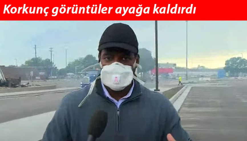 Son dakika haberi: CNN International muhabiri Floyd cinayetinin işlendiği yerde anlattı Son dakika haberi: CNN International muhabiri Floyd cinayetinin işlendiği yerde anlattı