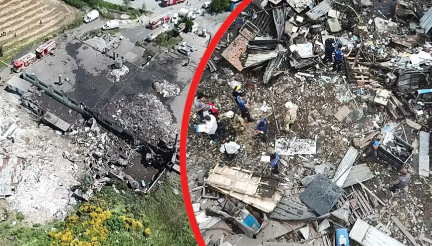 Son dakika haberler... Başakşehirde fabrikada patlama: 2 ölü
