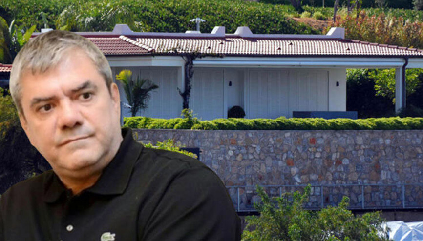 Son dakika... Ve Yılmaz Özdilin villasındaki kaçak kısımların yıkımı başladı