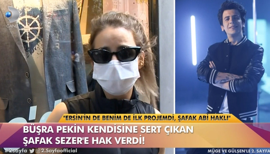 Bir daha Ersin Korkut ve Büşra Pekin’le çalışmam demişti... Yanıt geldi