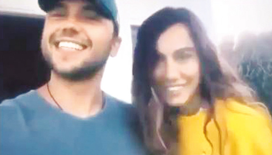 Zeynep Mayruk, Tolga Sarıtaşın doğum gününü kutladı