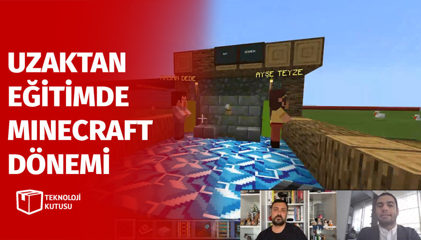 Uzaktan eğitimde Minecraft dönemi