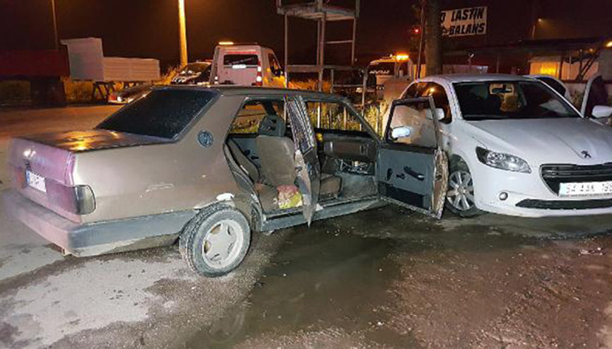 Pusu kurup ateş etti, polisi görünce kaçtı
