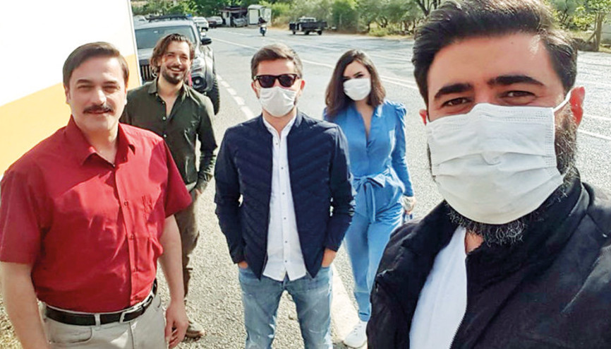 Kalk Gidelim oyuncuları sete döndü