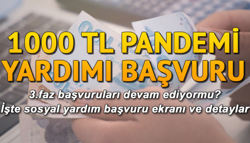 1000 TL yardım PTTden nasıl alınır.. Sosyal yardım 3. faz E-Devletten başvuru yapılır mı İşte 1000 TL pandemi yardımı detayları 1000 TL yardım PTTden nasıl alınır.. Sosyal yardım 3. faz E-Devletten başvuru yapılır mı İşte 1000 TL pandemi yardımı detayları