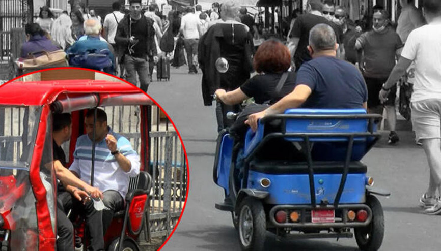 Faytonlar kalktı, elektrikli araçlar gelmedi, kaçak taşımacılık zirve yaptı