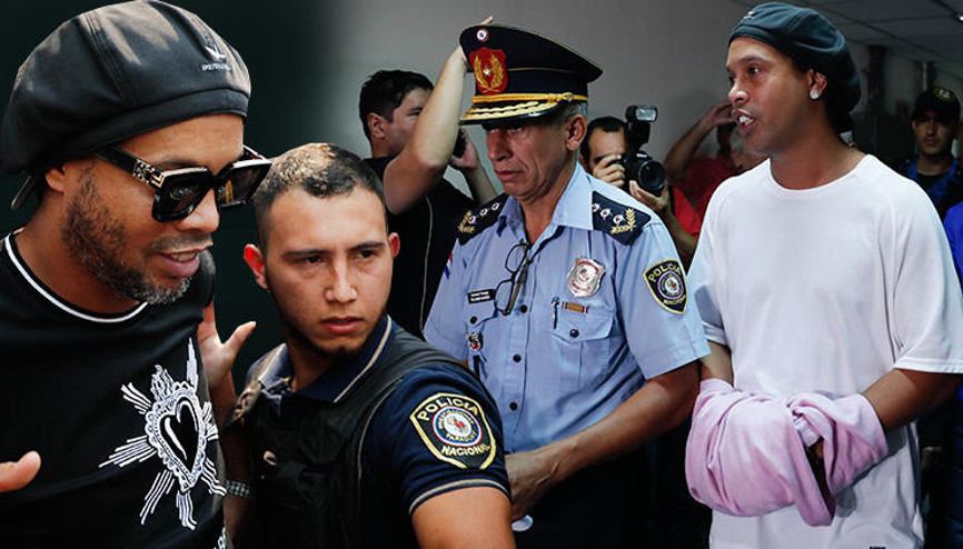 Efsane futbolcu Ronaldinho hapis günlerini anlattı Dünya başıma yıkılırken...