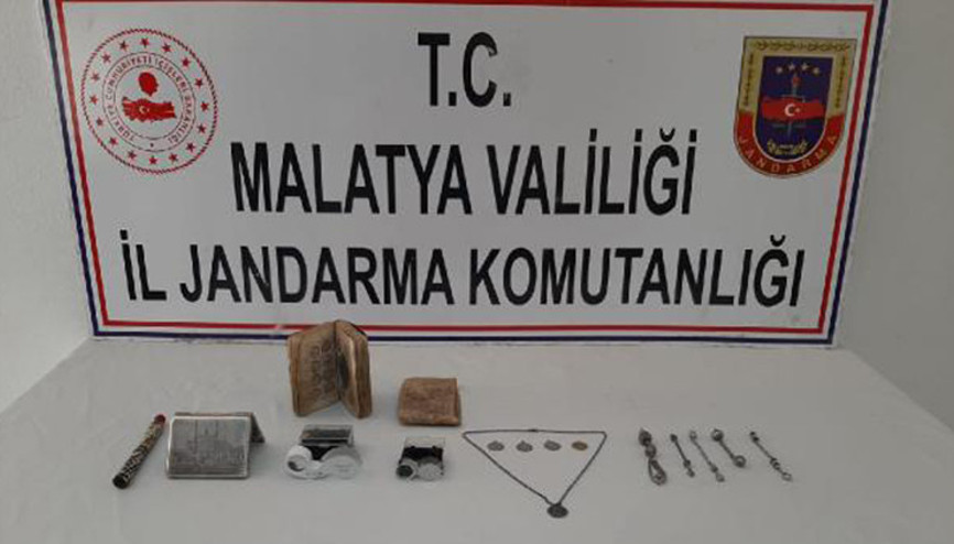 Malatyada tarihi eser operasyonu: 2 gözaltı