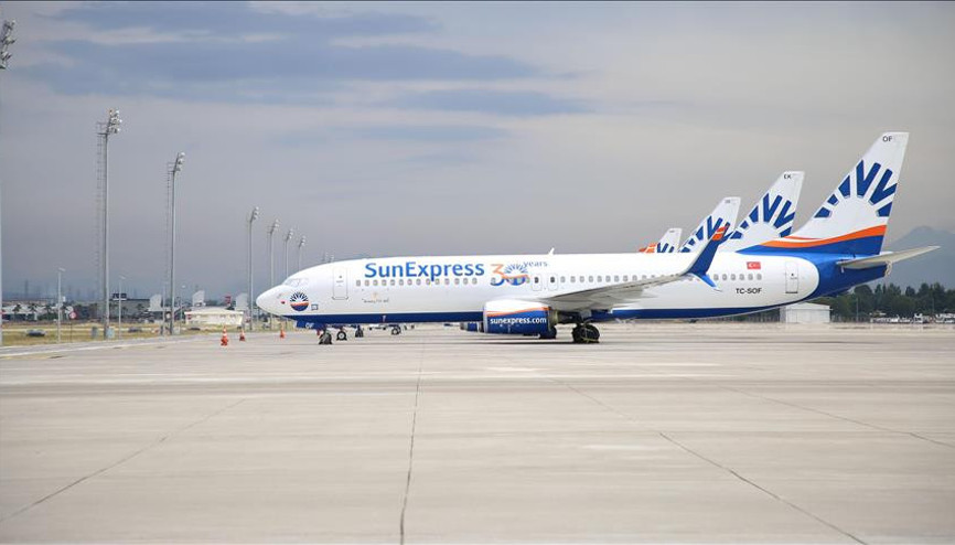 SunExpress, dış hat uçuşlarına başladı