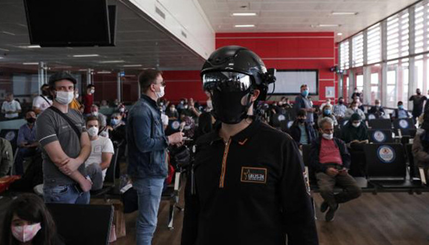 Sabiha Gökçen’de termal kask