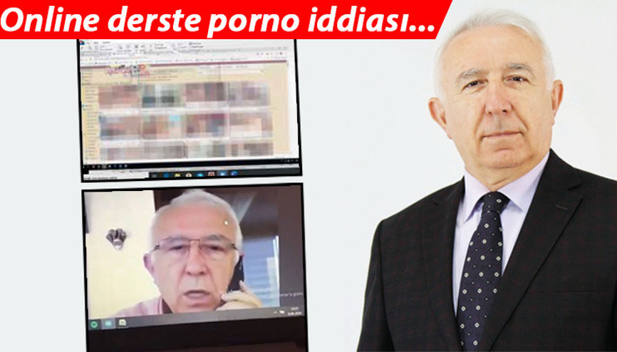 Online sınavda porno yayınladığı iddiasına konu olan profesör konuştu: O pop up denilen reklamdı