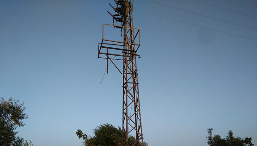 Çiftçinin sulamada kullandığı elektrik tesisatı çalındı