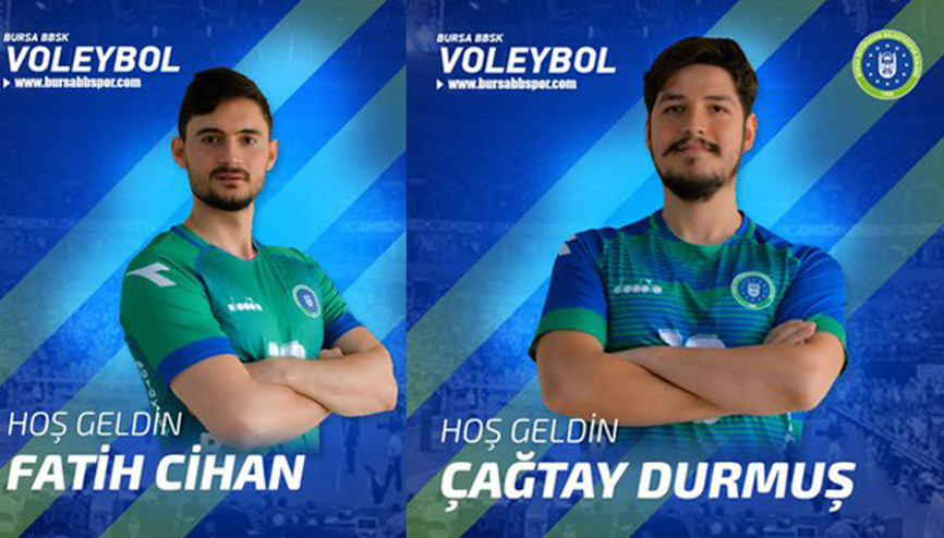 Fatih Cihan ve Çağatay Durmuş, Bursa Büyükşehir Belediyesporda