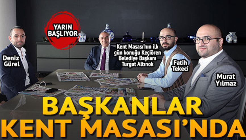 Başkanlar Kent Masasında