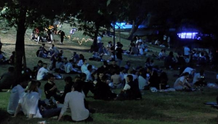Maçka Parkı tıklım tıklım