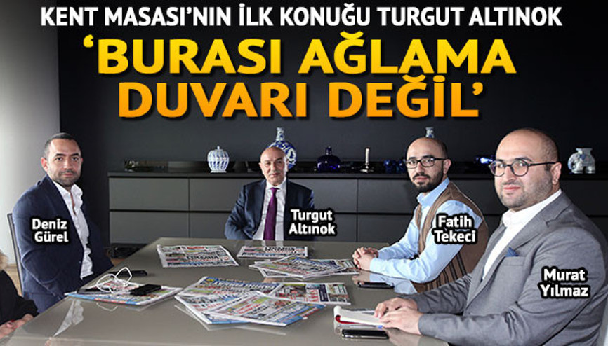 Altınok: Burası ağlama duvarı değil