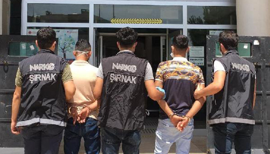 Şırnakta kaçakçılık operasyonu: 33 gözaltı