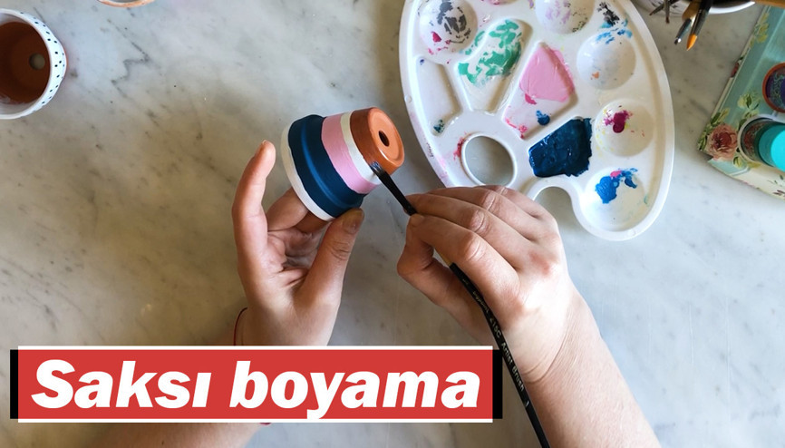 Eski saksılarınıza yeniden hayat verin