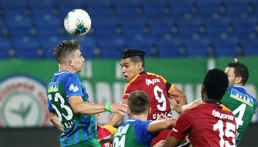 Galatasarayın 33 yıllık serisi sona erdi Rizespor...