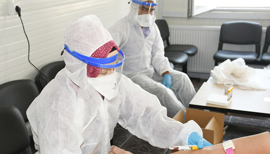 Konyada, fabrika işçilerine antikor testi Konyada, fabrika işçilerine antikor testi