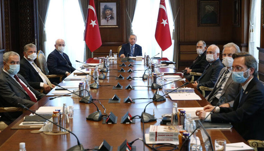 Son dakika haberler... Cumhurbaşkanlığı Yüksek İstişare Kurulu toplandı