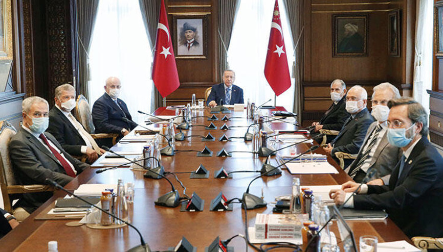 Cumhurbaşkanlığı Yüksek İstişare Kurulu, Cumhurbaşkanı Erdoğan başkanlığında toplandı